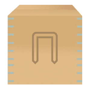 stitched cases bespoke cardboard packaging icon