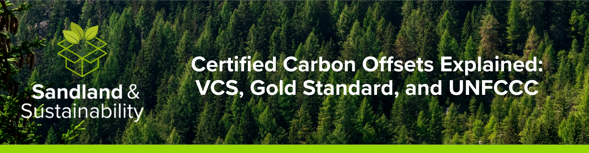 Email Banner_Certified Carbon_1920x500 Banner with trees, company logo and writing