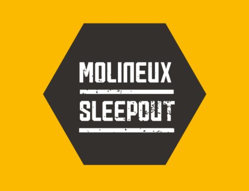 Sandland Packaging supporting The Wolves Foundation Molineux Sleepout